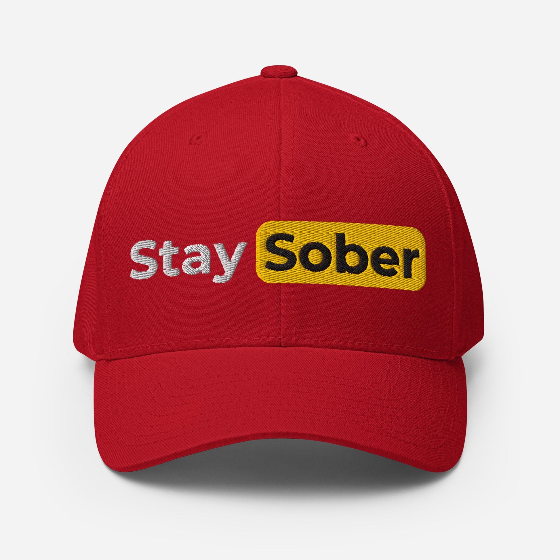 Stay Sober Fitted Cap - Soberlands