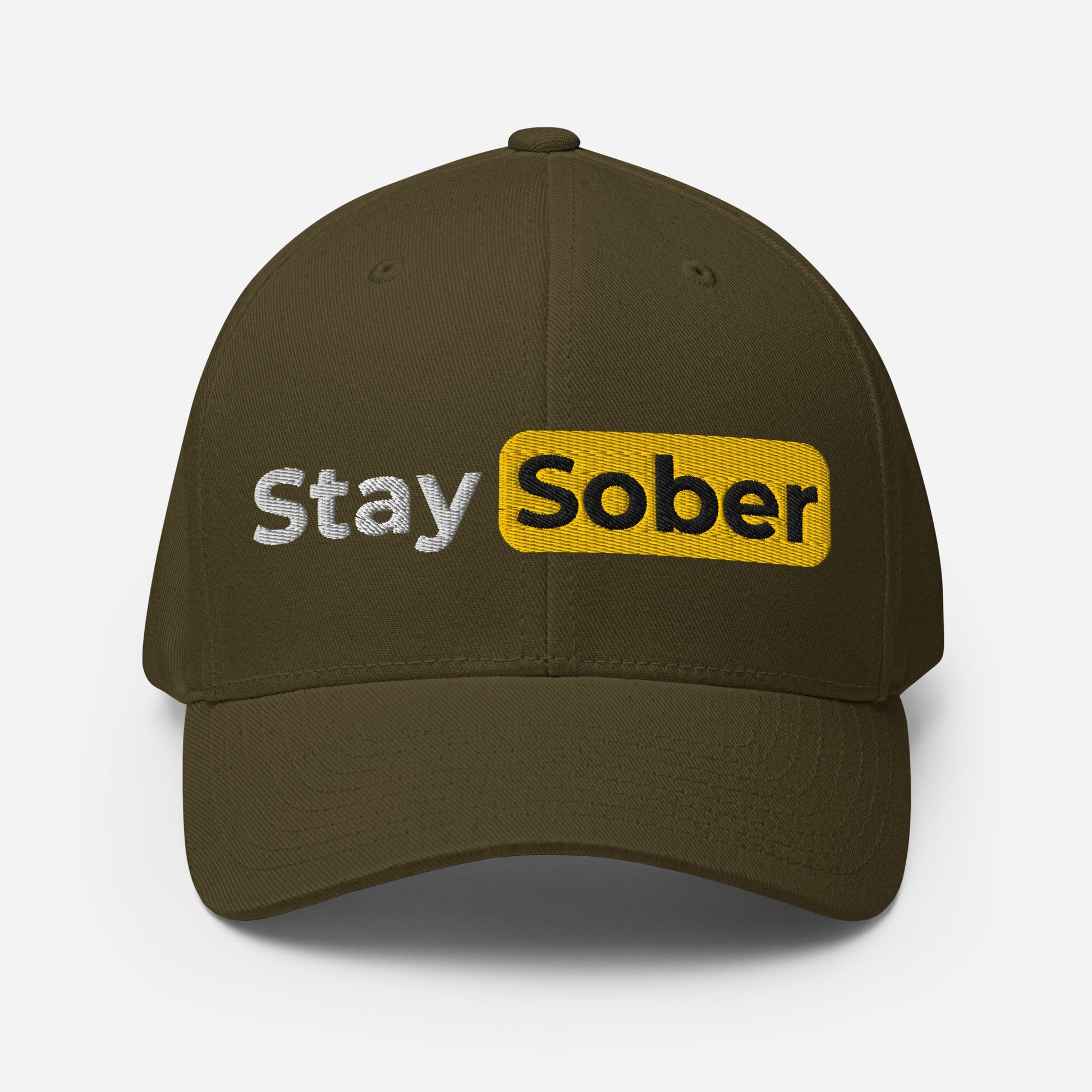 Stay Sober Fitted Cap - Soberlands