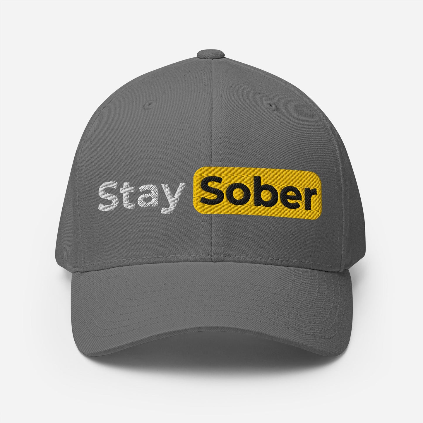 Stay Sober Fitted Cap - Soberlands