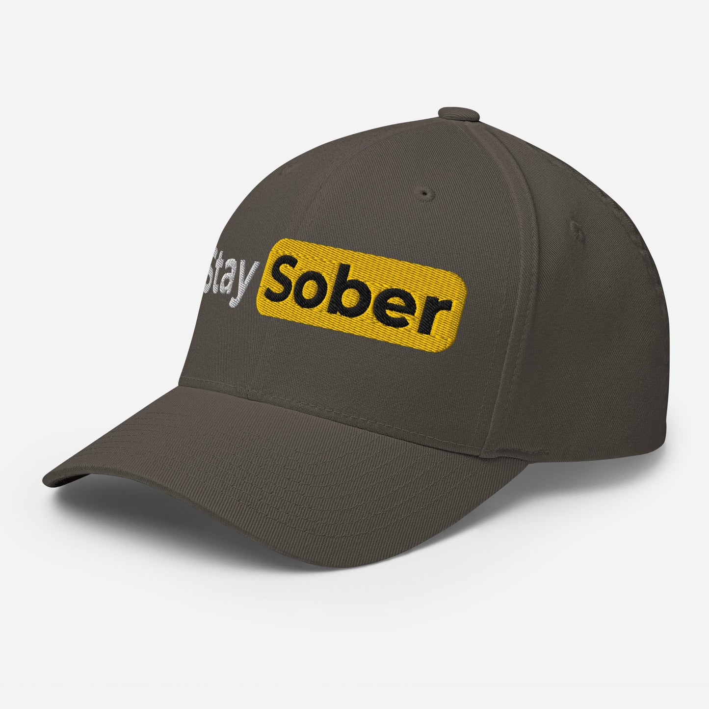Stay Sober Fitted Cap - Soberlands