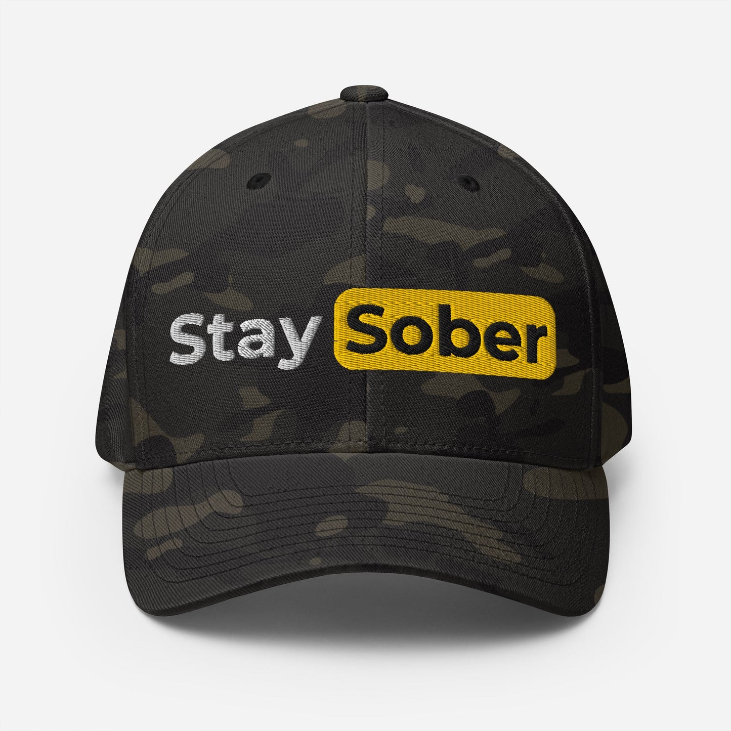 Stay Sober Fitted Cap - Soberlands