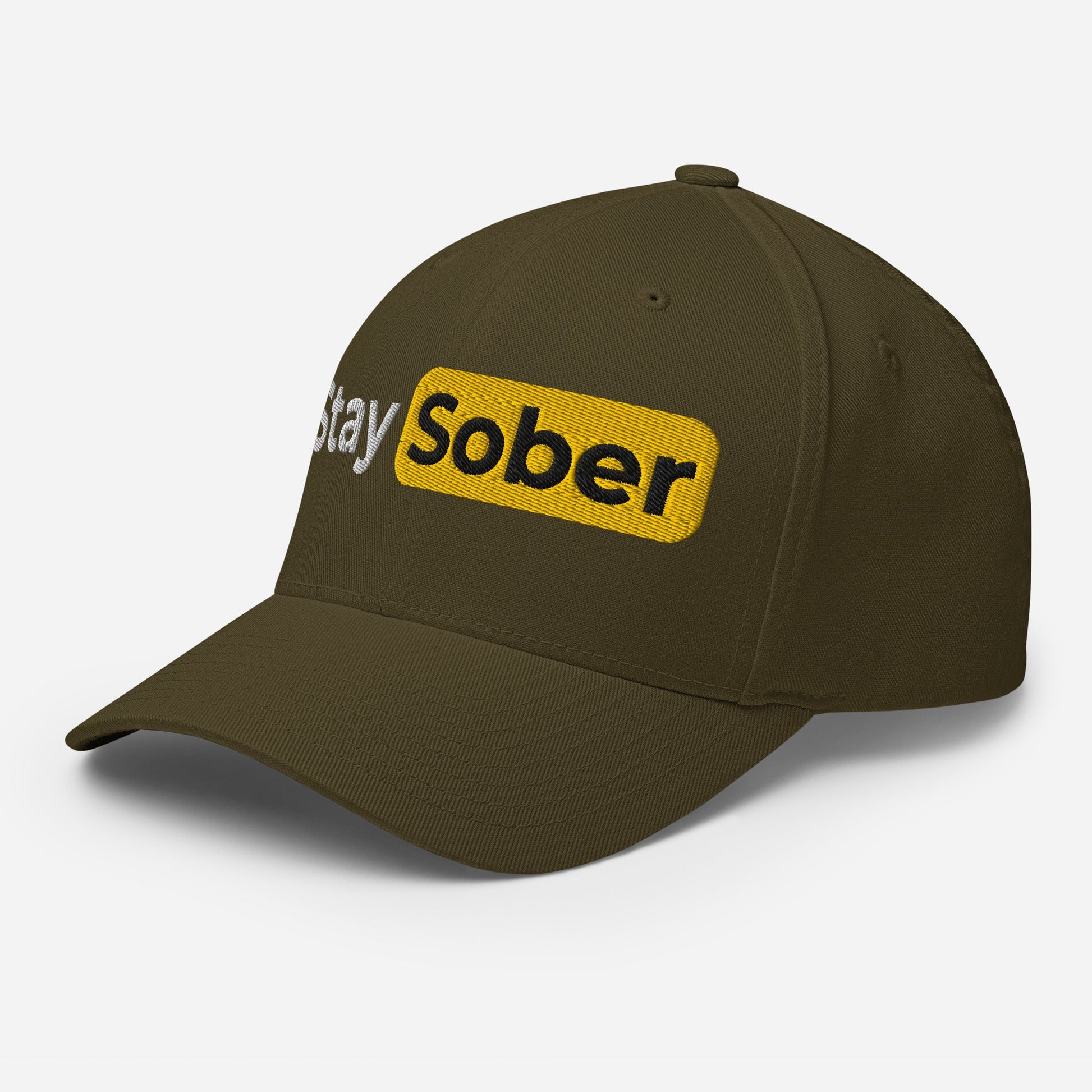 Stay Sober Fitted Cap - Soberlands