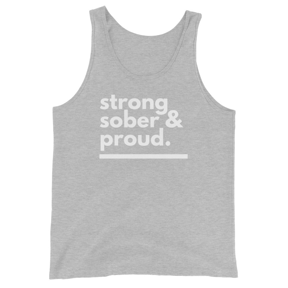 Strong Sober & Proud Tank - Soberlands