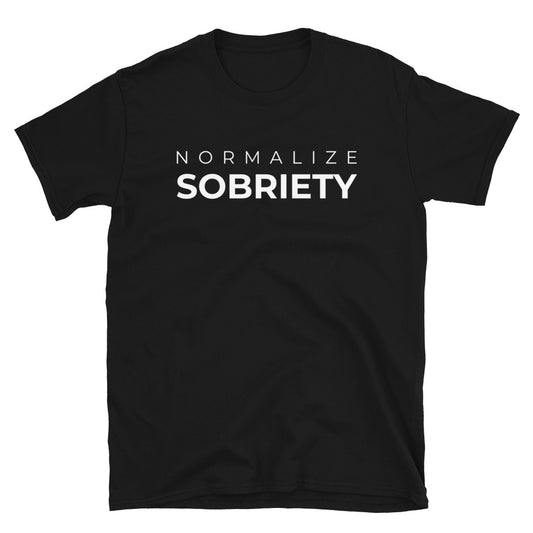 Normalize Sobriety Tee