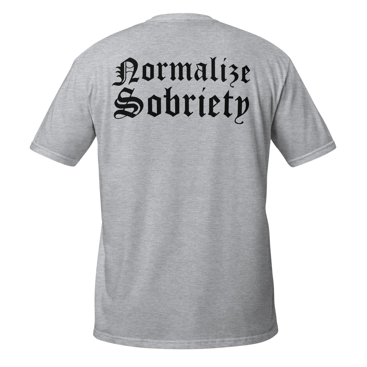 Normalize Sobriety Tee