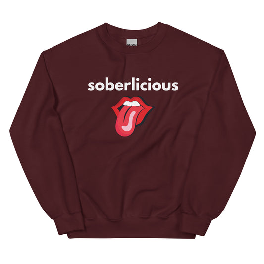 Soberlicious Tongue Sweatshirt