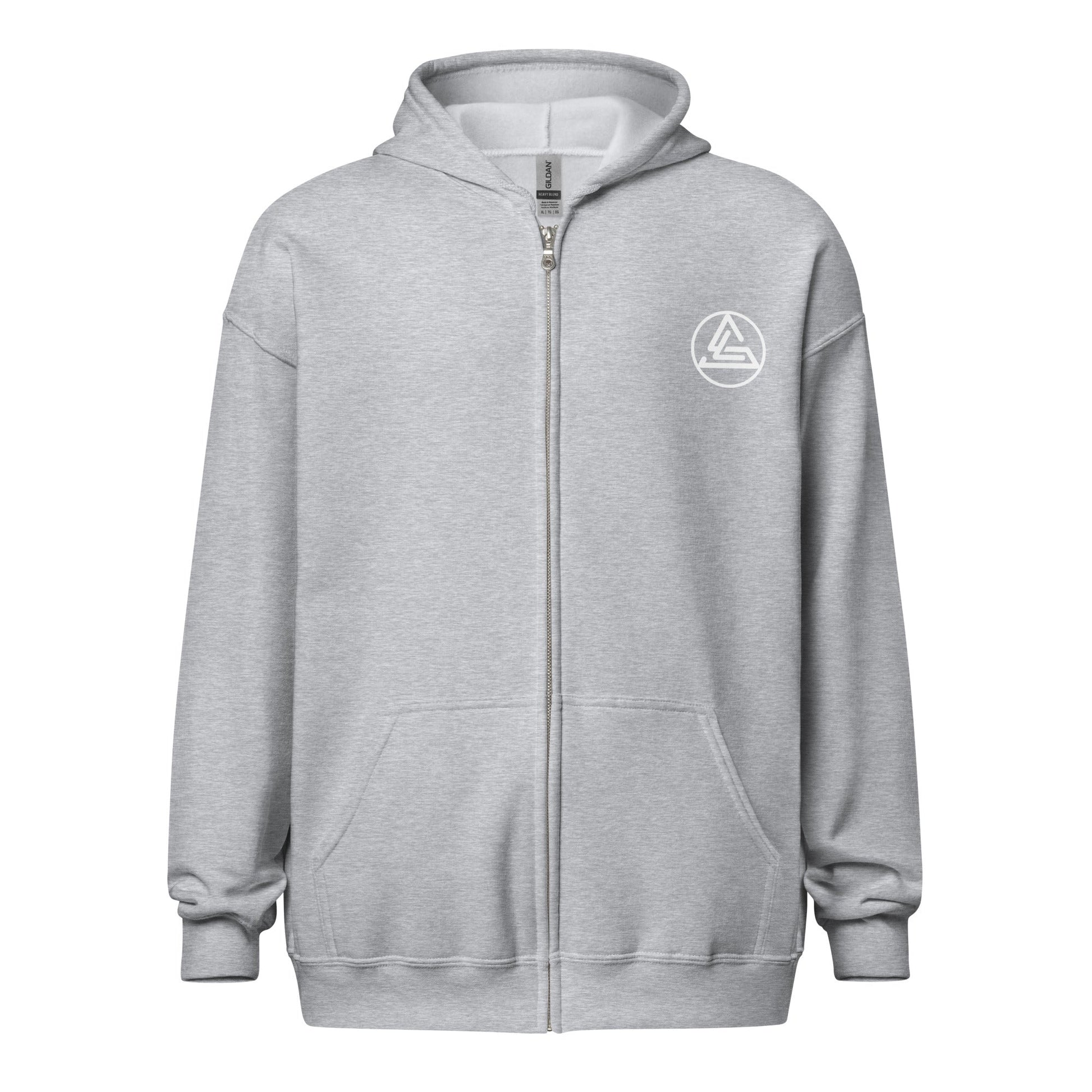 We Do Recover (back print) Zip Hoodie - Soberlands