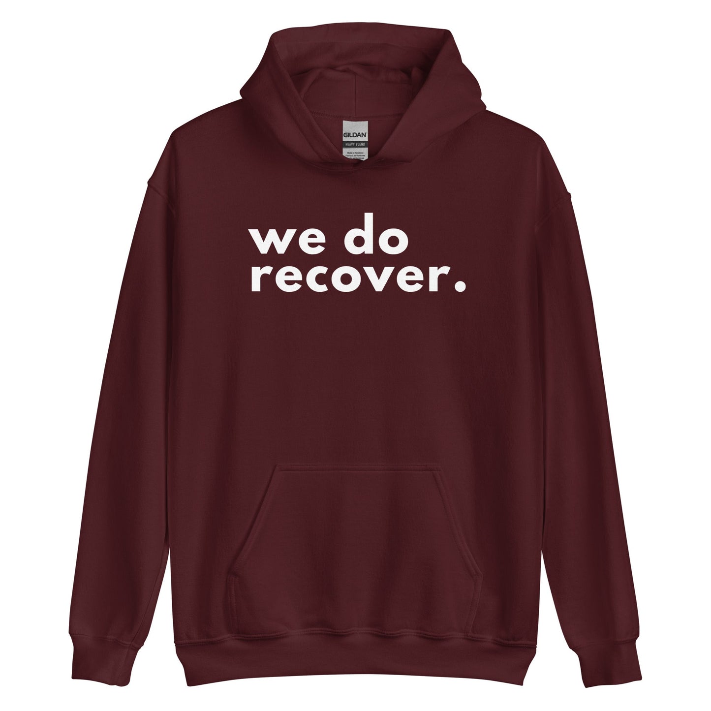We Do Recover Hoodie - Soberlands