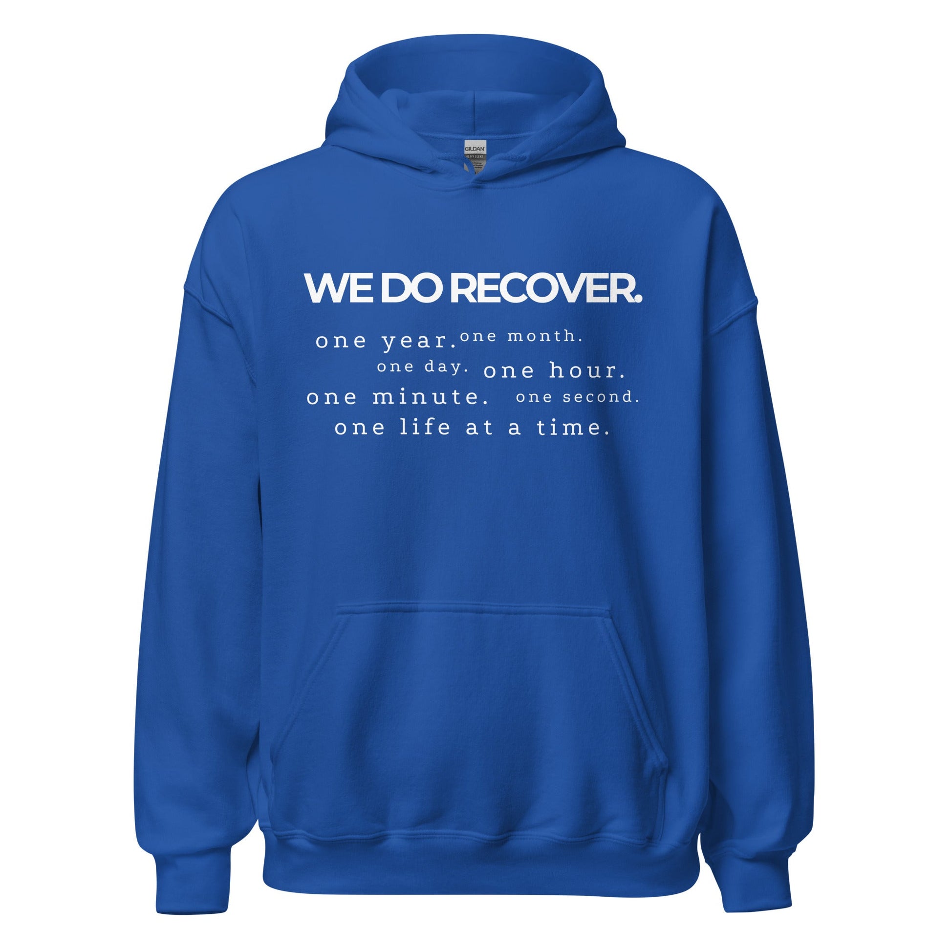 We Do Recover Hoodie - Soberlands