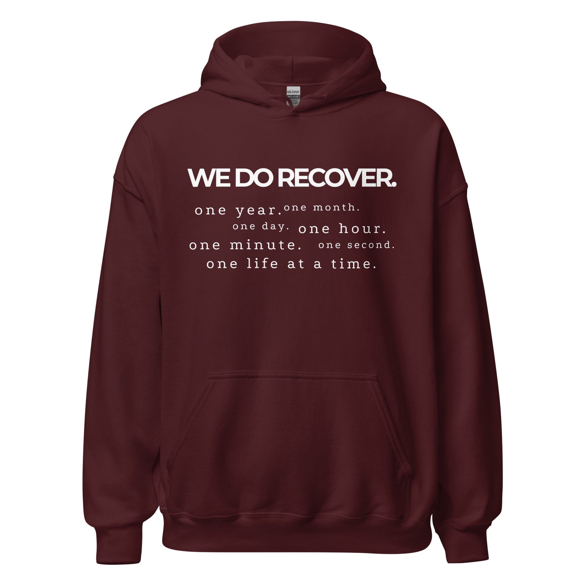 We Do Recover Hoodie - Soberlands