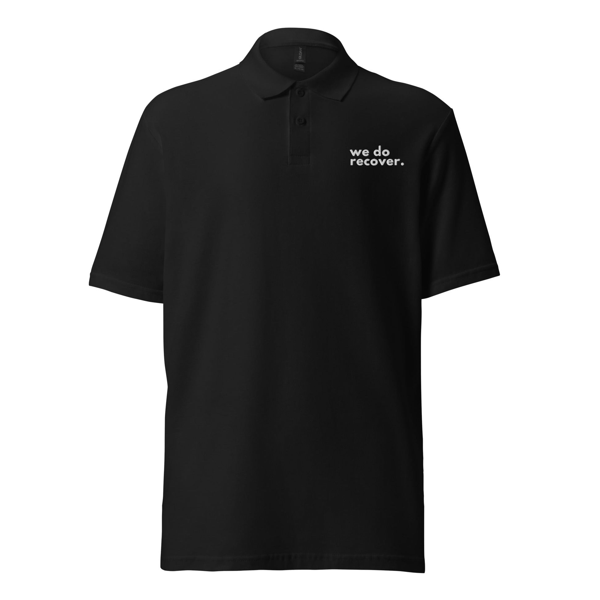 We Do Recover Polo Shirt - Soberlands